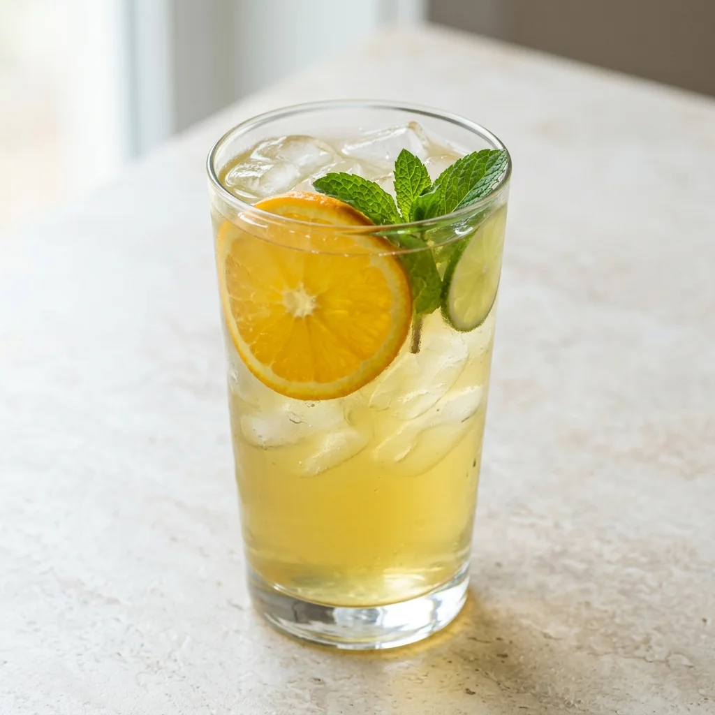 Green Tea Citrus Agua Fresca