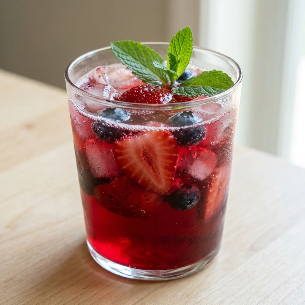 Garden Hibiscus Berry Cooler