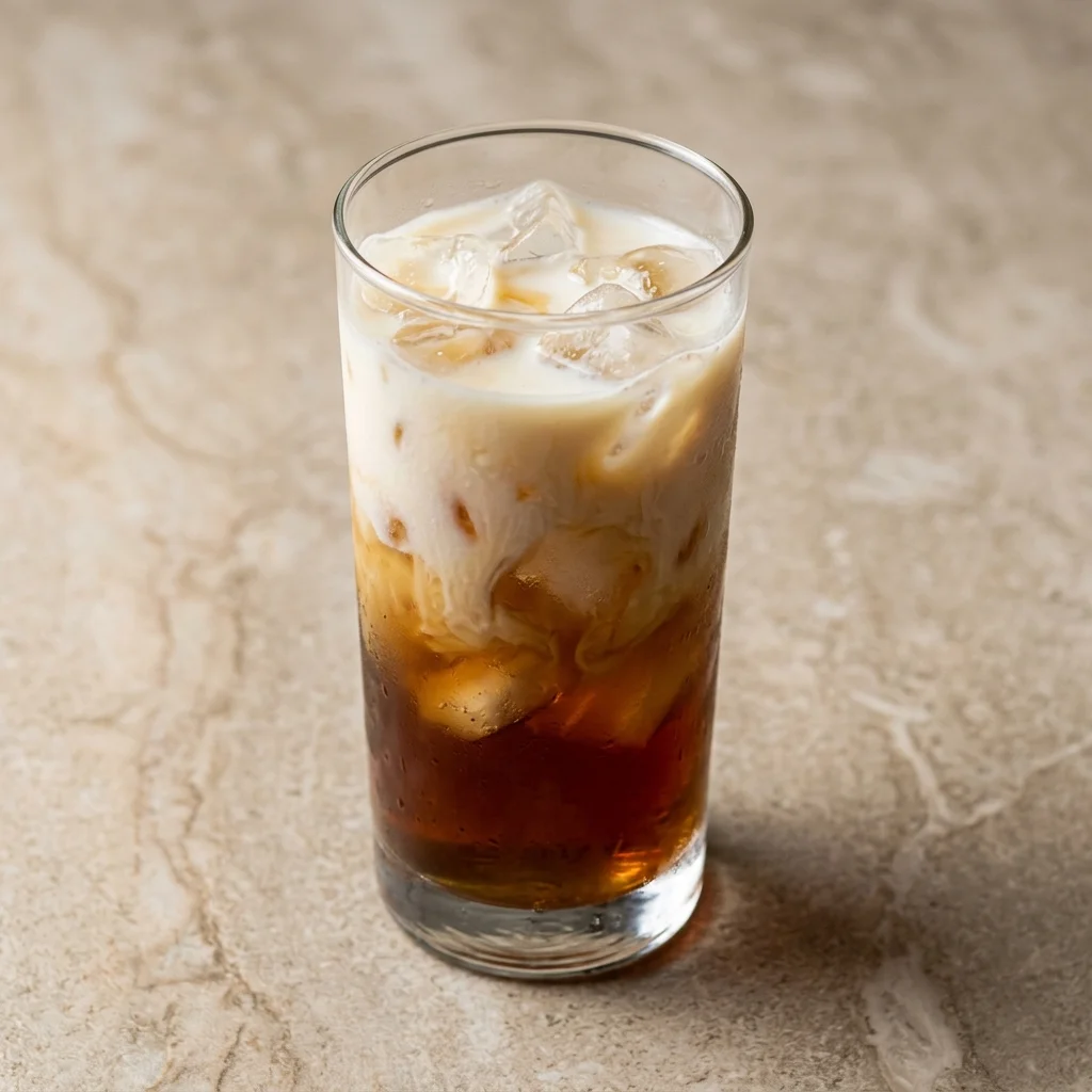 Iced Peppermint Tea Latte