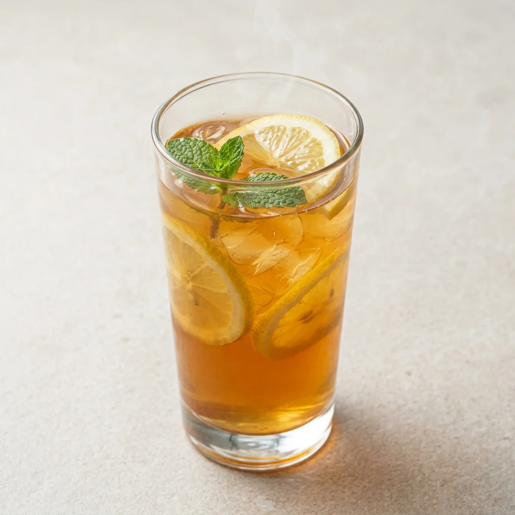 Ginger Lemon Iced Tea