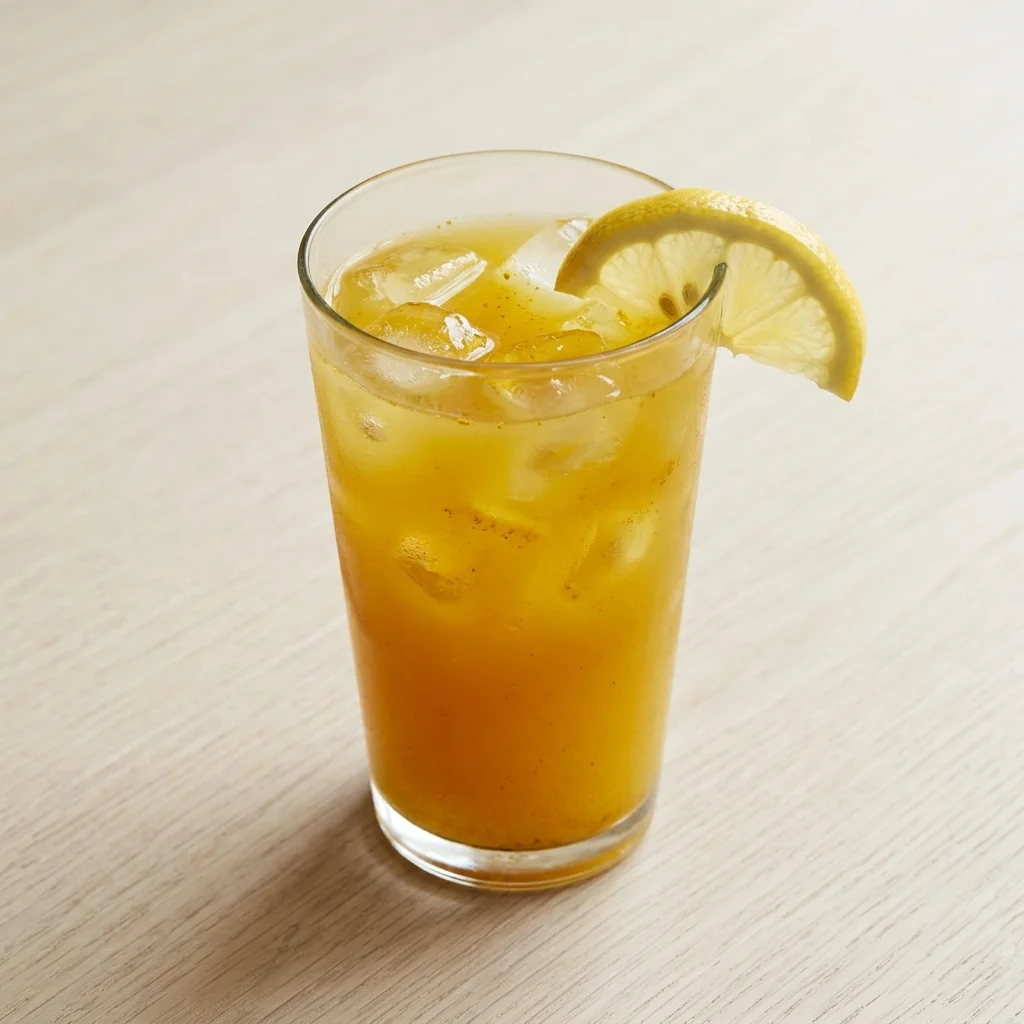 Turmeric Ginger Iced Tea