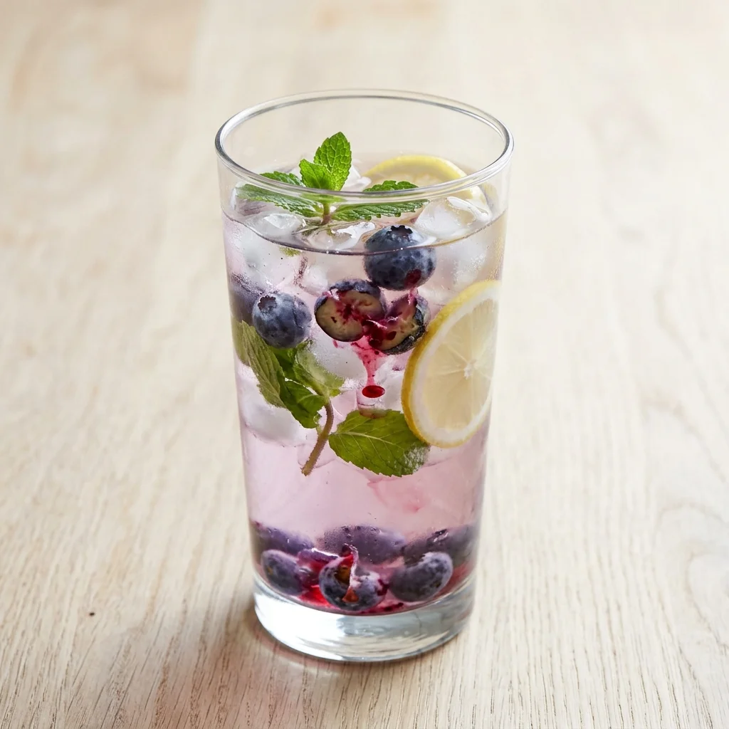 Blueberry Mint Infused Water