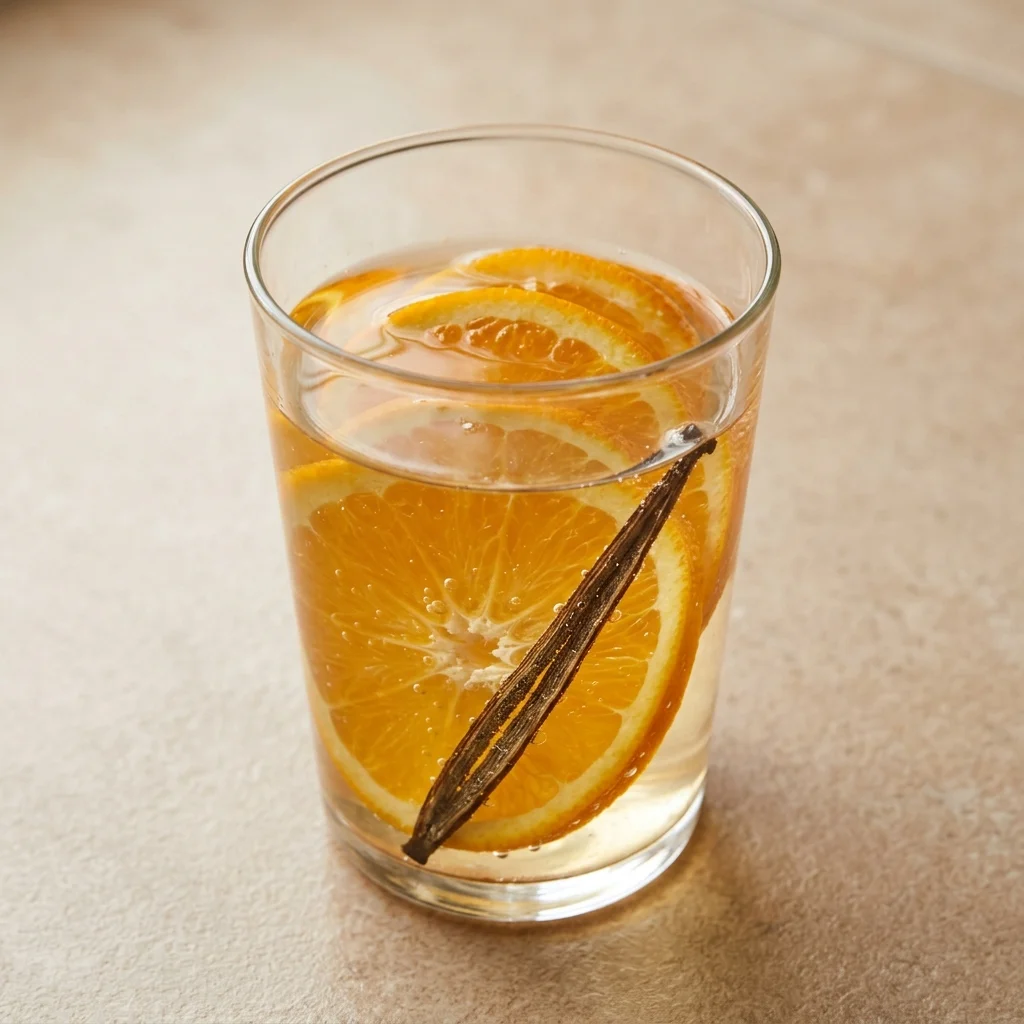 Orange Vanilla Infused Water