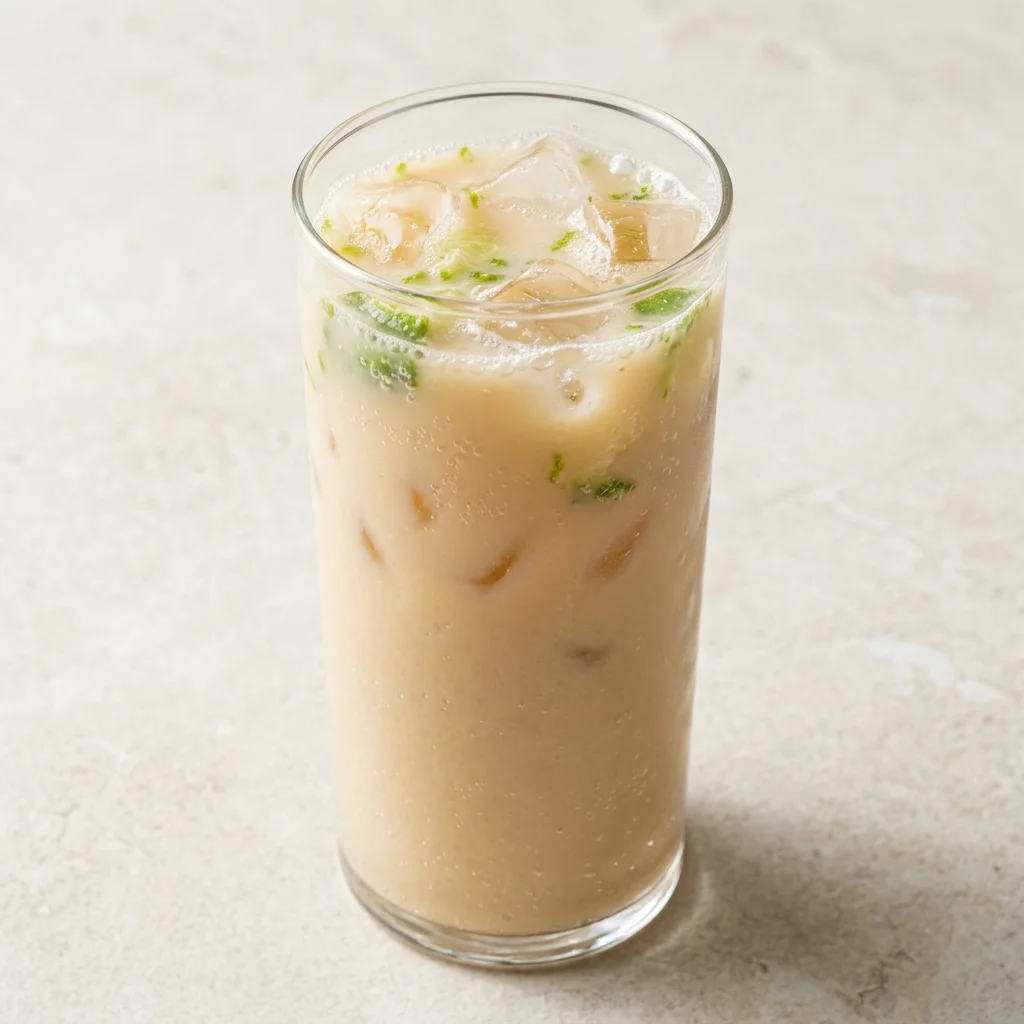 Sparkling Coconut Lime Iced Tea