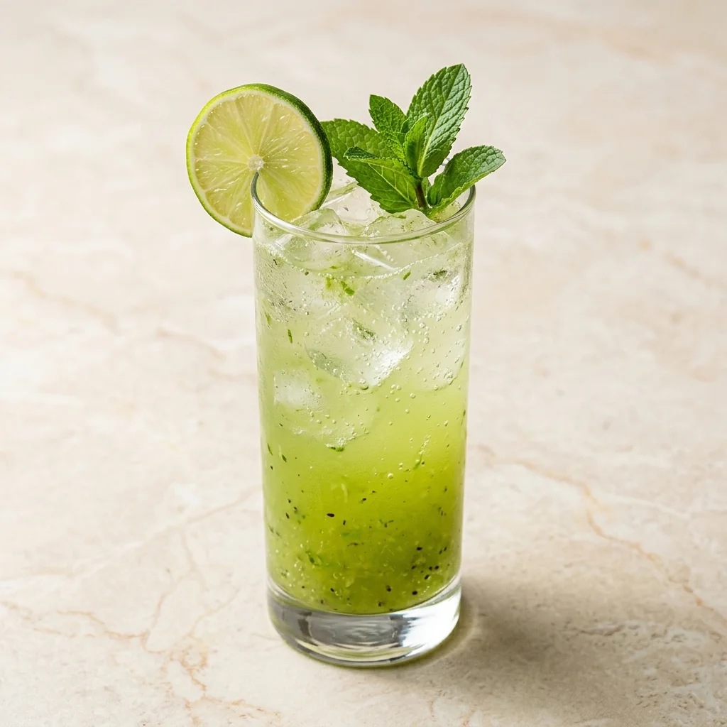 Sparkling Kiwi Lime Spritzer