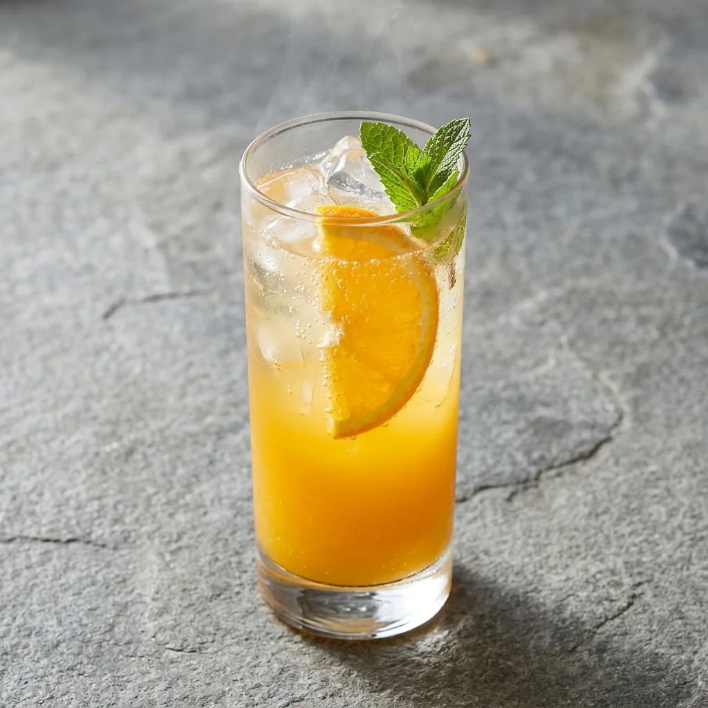 Sparkling Orange Vanilla Agua Fresca