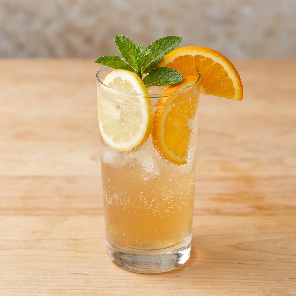 Sparkling Orange Vanilla Lemonade