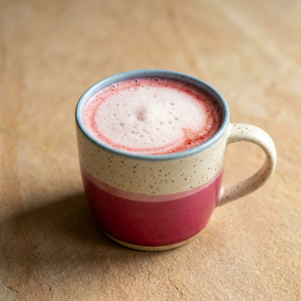 Hibiscus Berry Tea Latte
