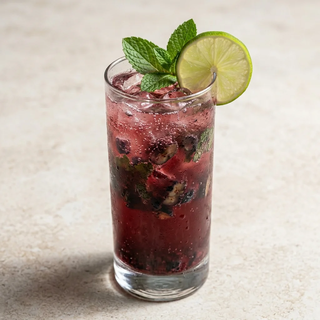 Blueberry Mint Mocktail