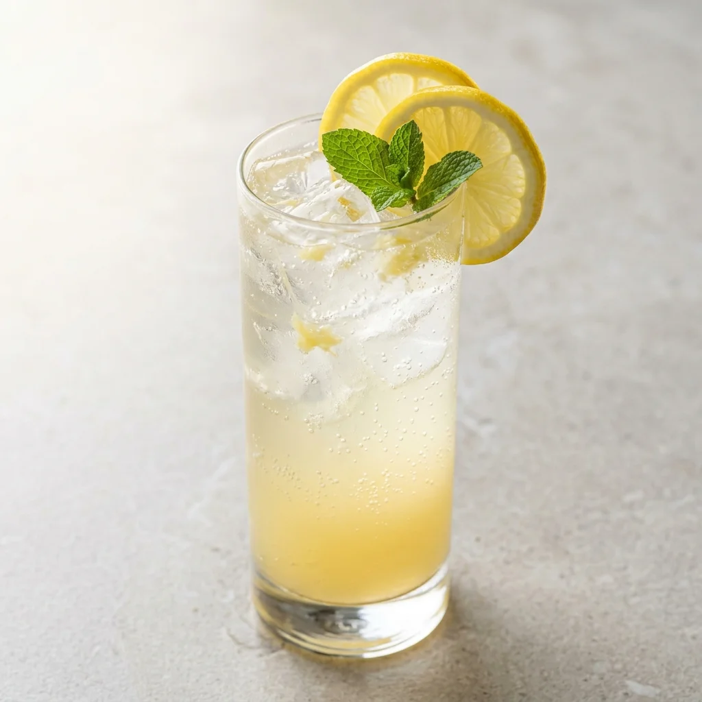 Lemon Ginger Mocktail