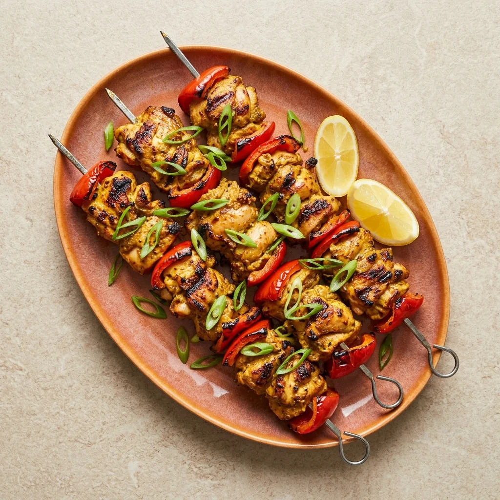 Chicken Tikka Kebabs