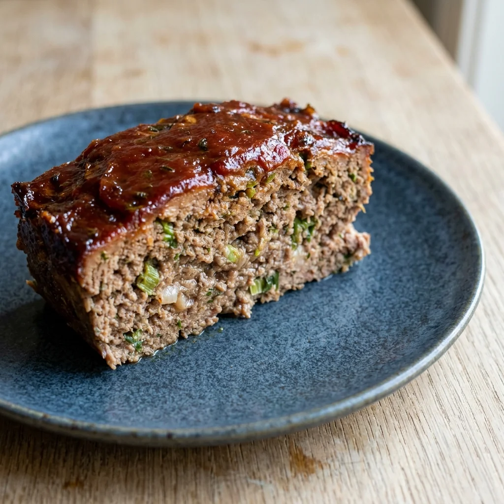 Meatloaf with Herb Glaze