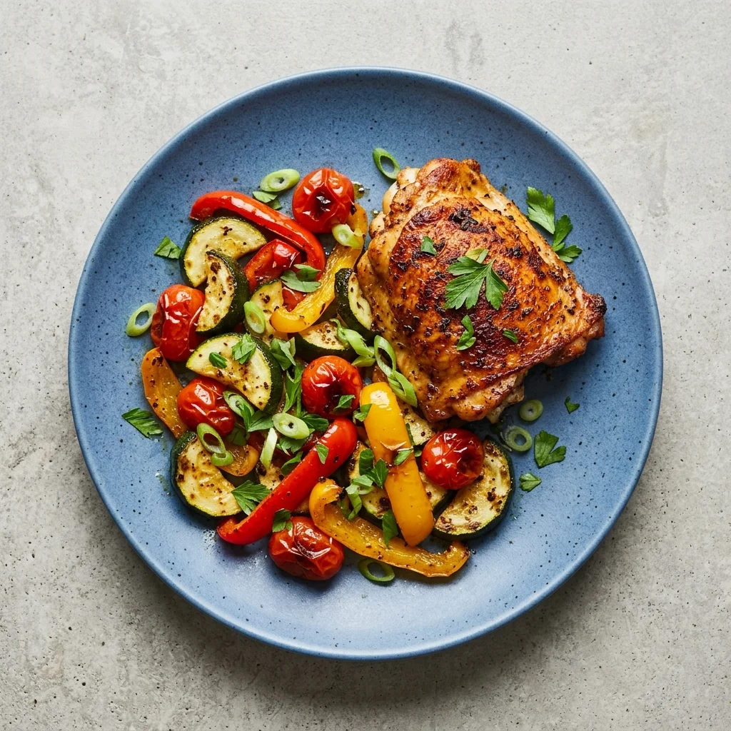 Sheet Pan Chicken and Roasted Vegetables