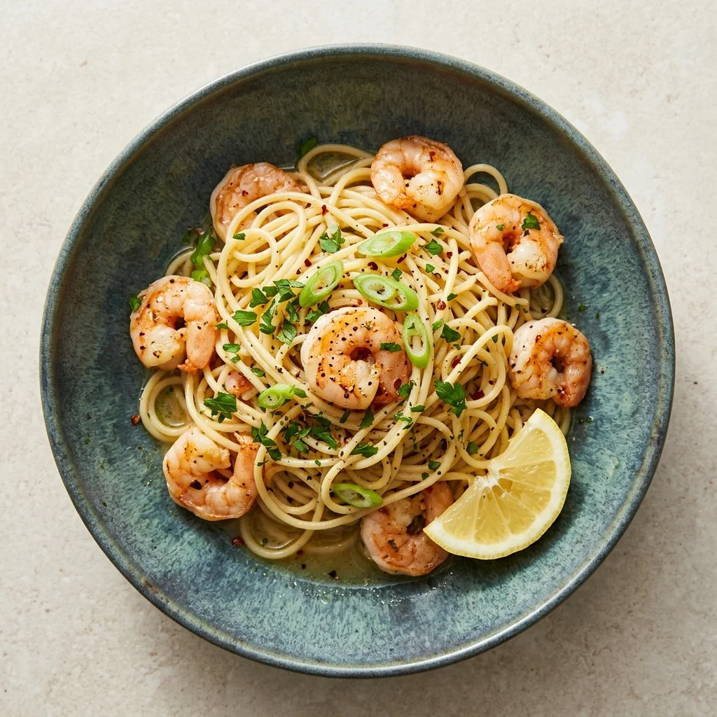 Shrimp Scampi with Pasta