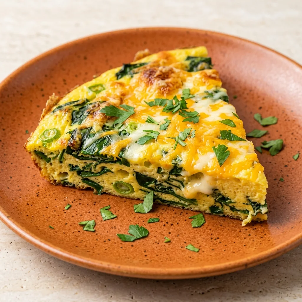 Spinach and Cheese Frittata
