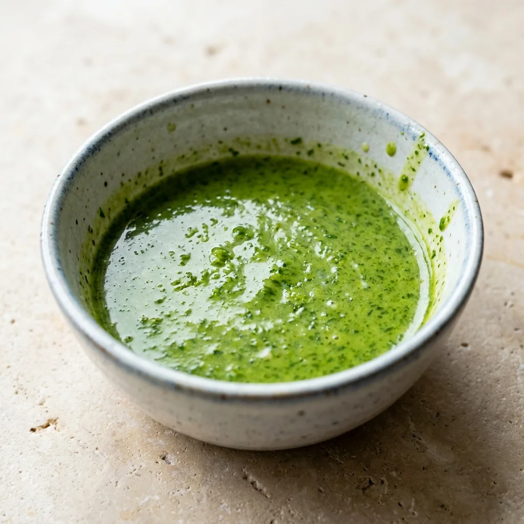 Creamy Thai Basil Herb Oil