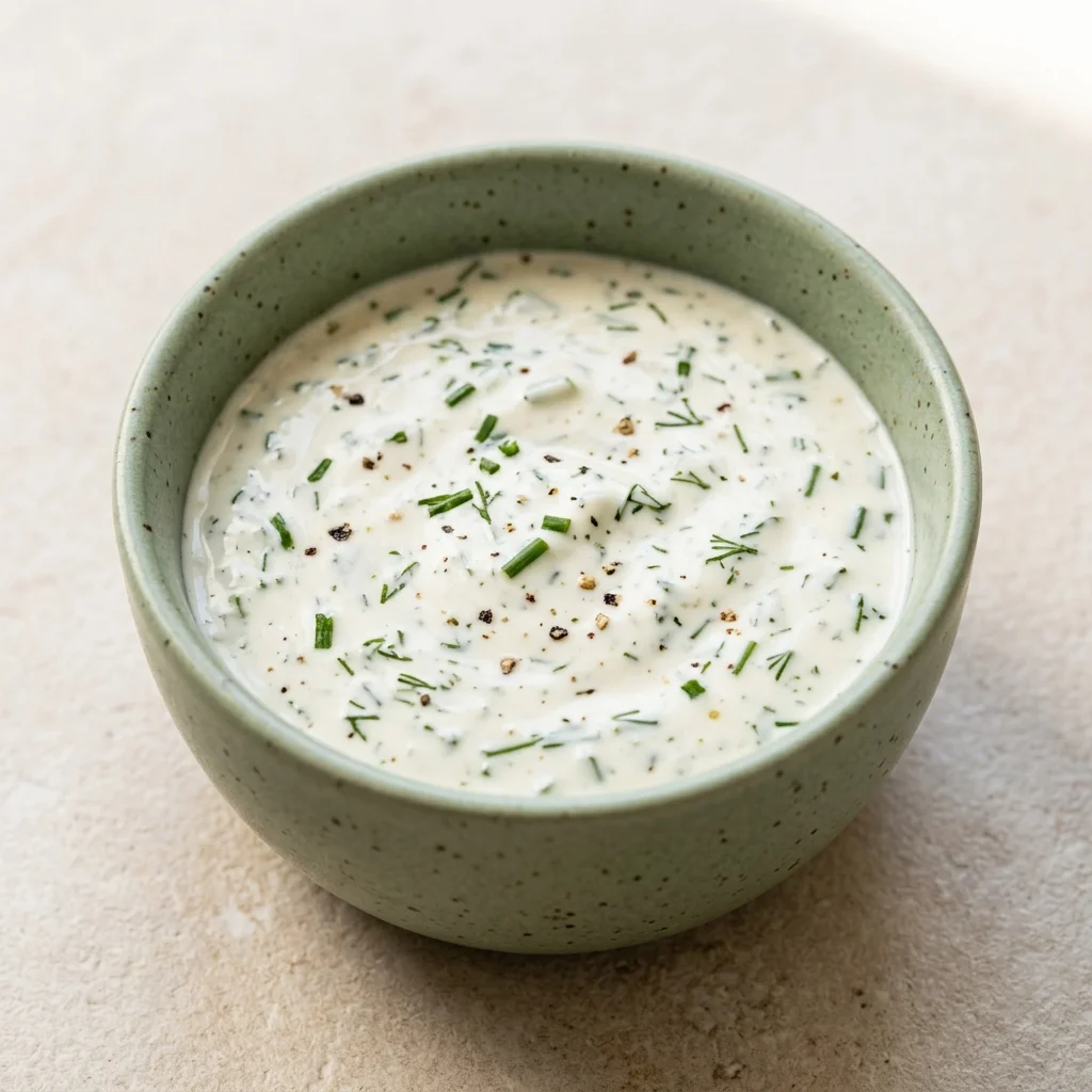 Ranch Chive Dipping Sauce