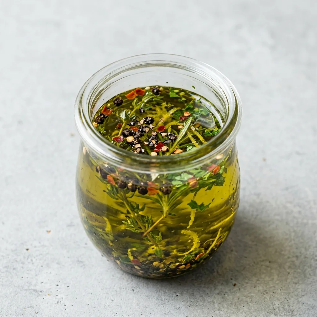 Peppercorn Herb Oil