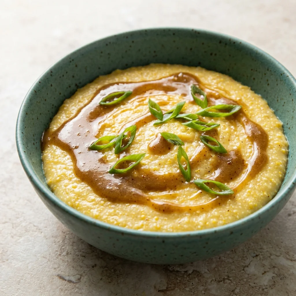 Maple-Dijon Corn Polenta