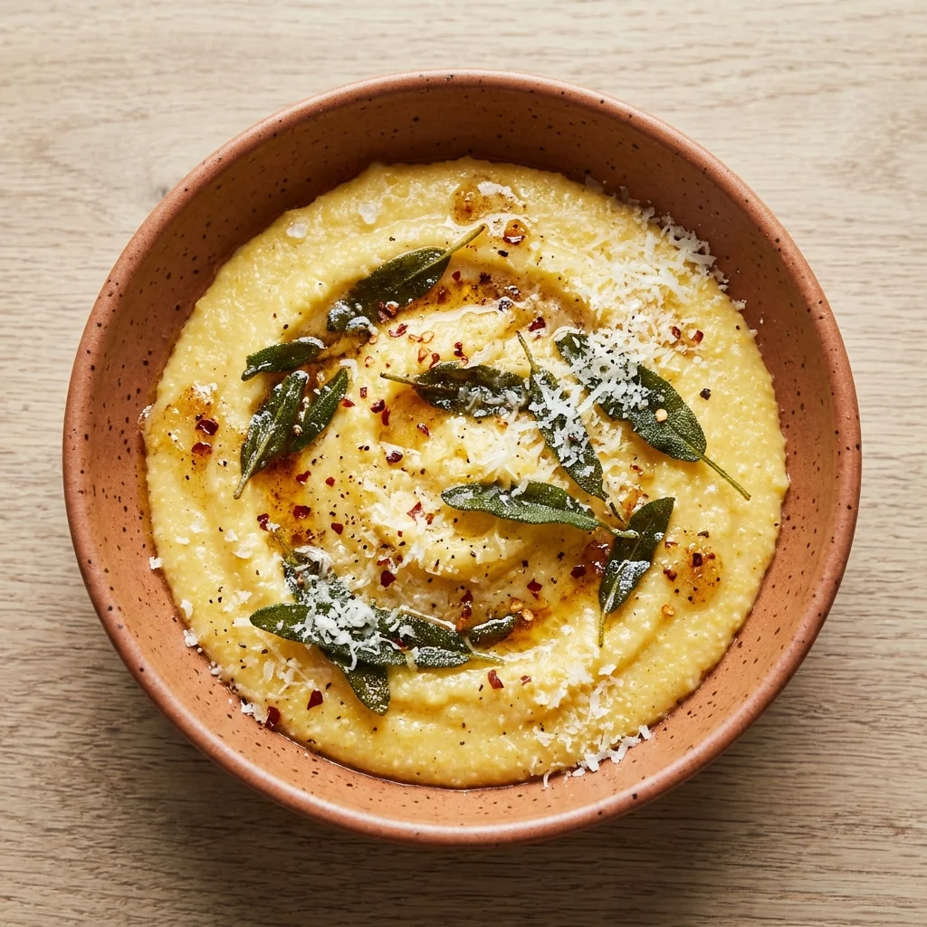 Sage-Butter Corn Polenta