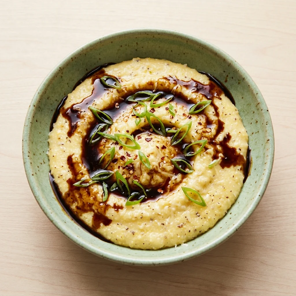 Creamy Balsamic Maple Polenta
