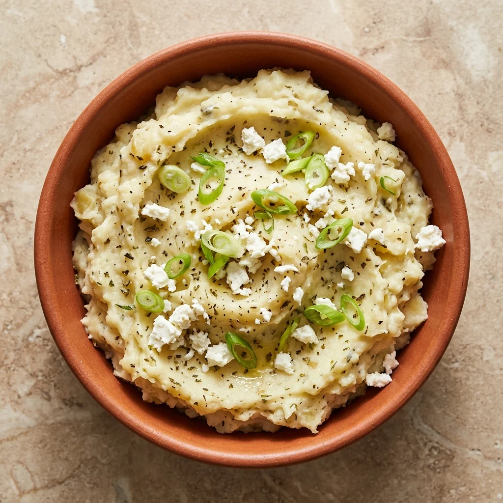 Creamy Greek Oregano Mashed Potatoes