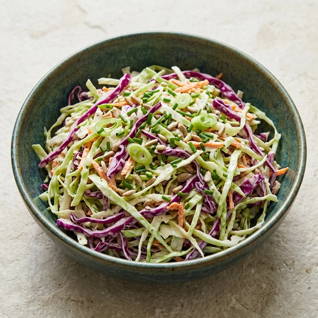 Crunchy Ranch Chive Slaw