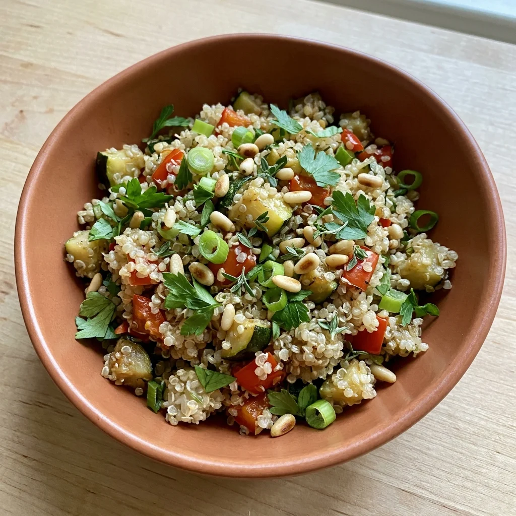 Herbed Balsamic Maple Quinoa Pilaf