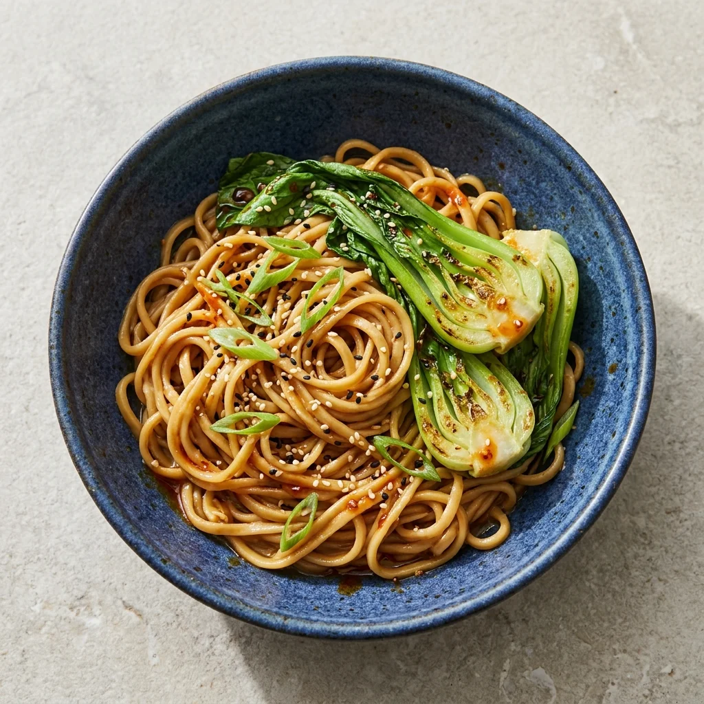 Miso-Ginger Rice Noodles