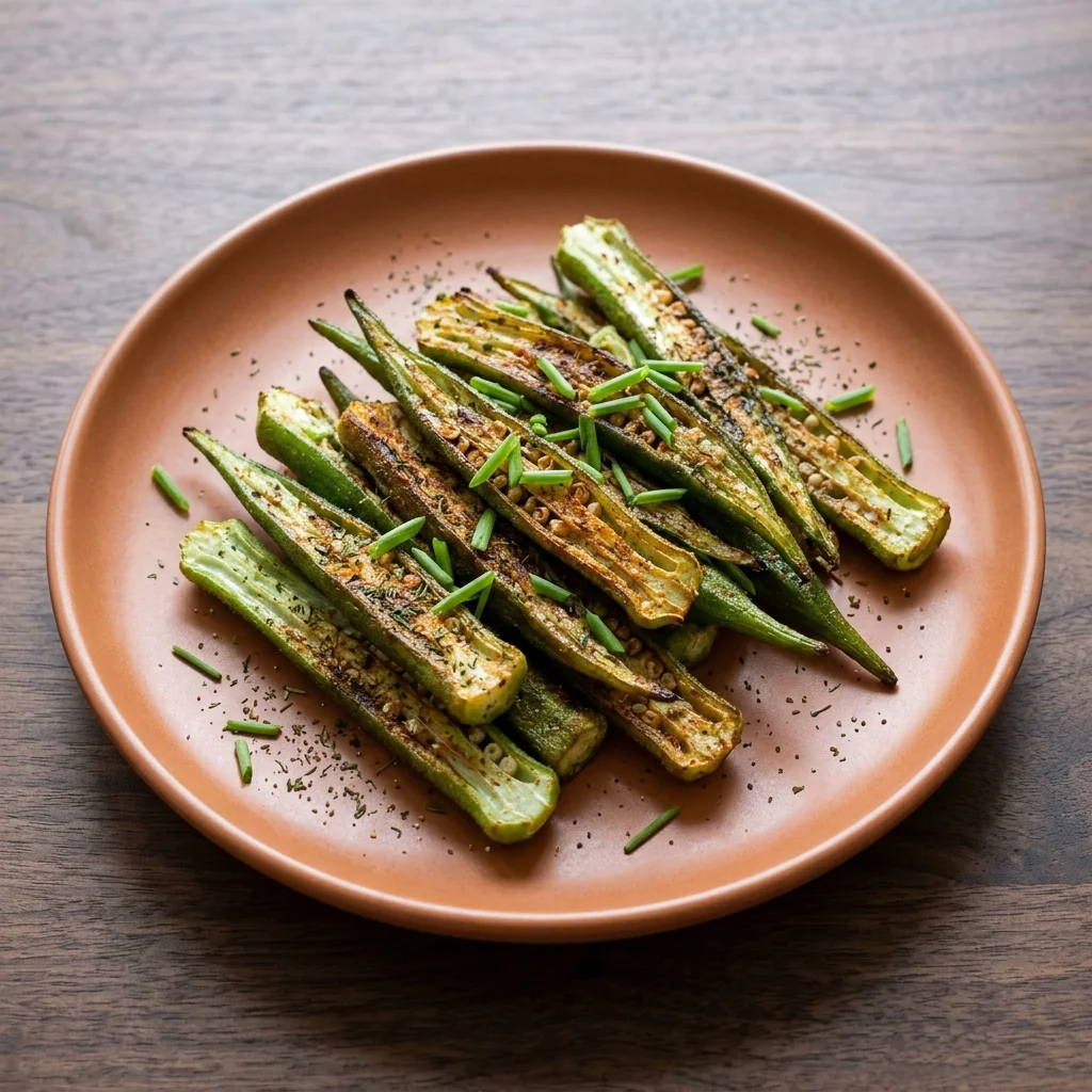 Skillet Ranch Chive Okra