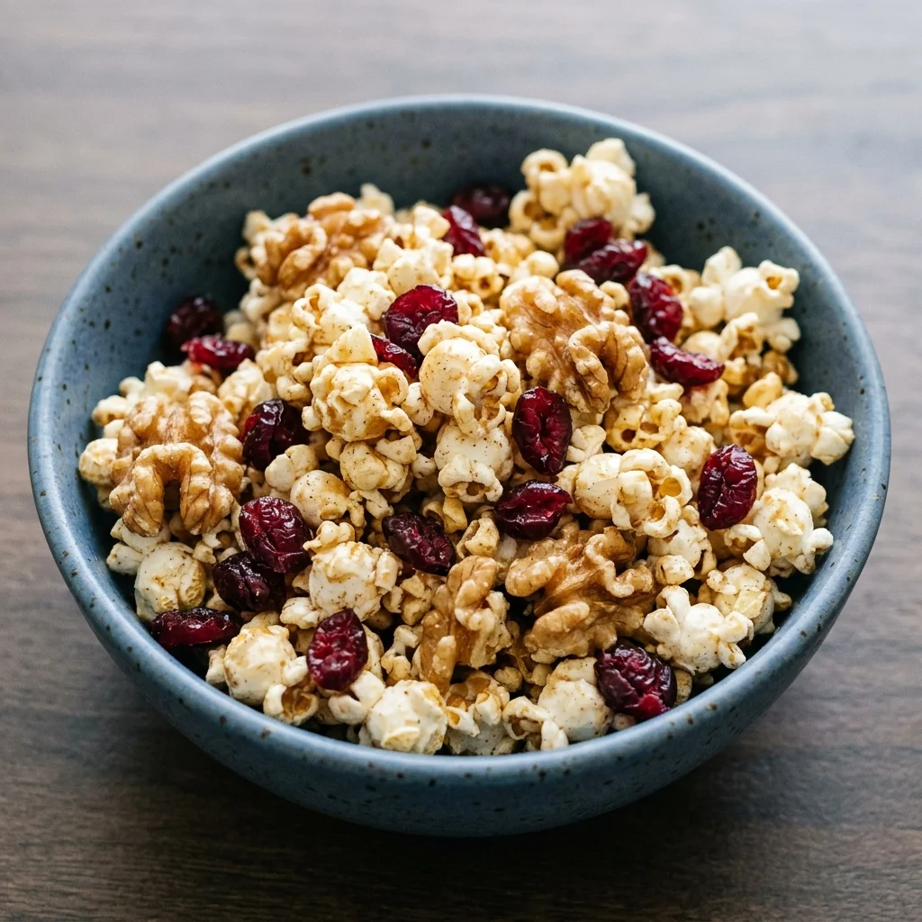 Cranberry Walnut Popcorn