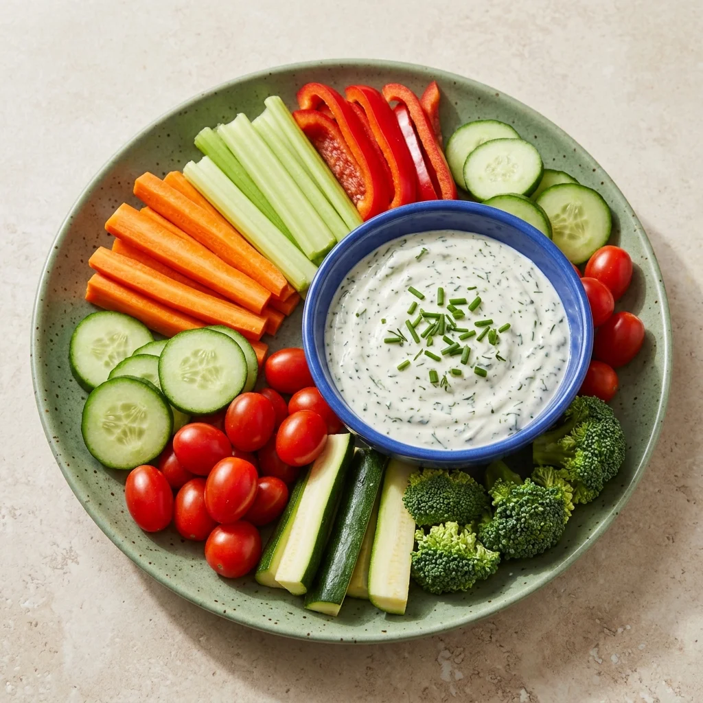 Crudités with Ranch Dip