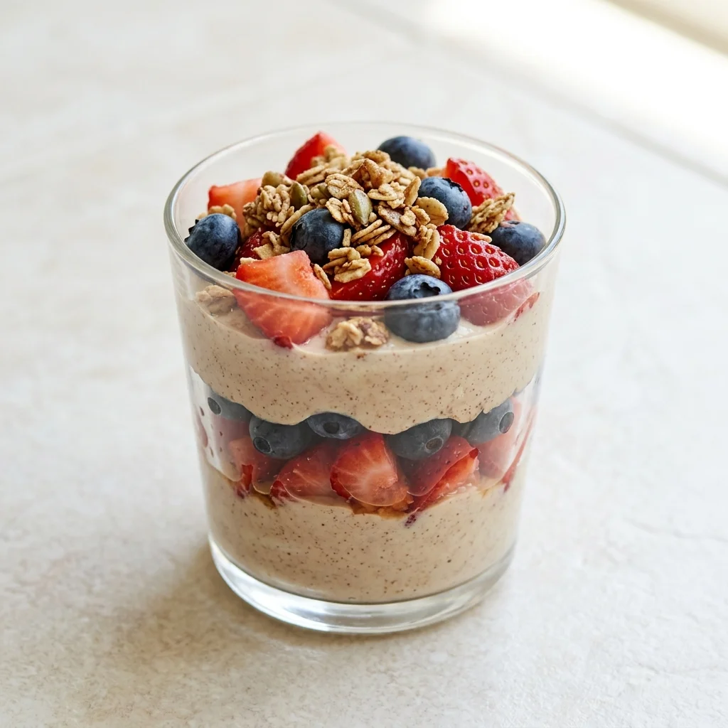 Easy Cinnamon Maple Yogurt Parfait