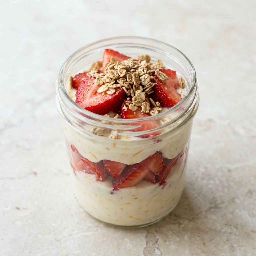 Easy Orange Ginger Yogurt Parfait