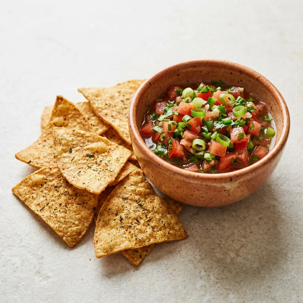 Ranch Chive Tortilla Chips & Salsa