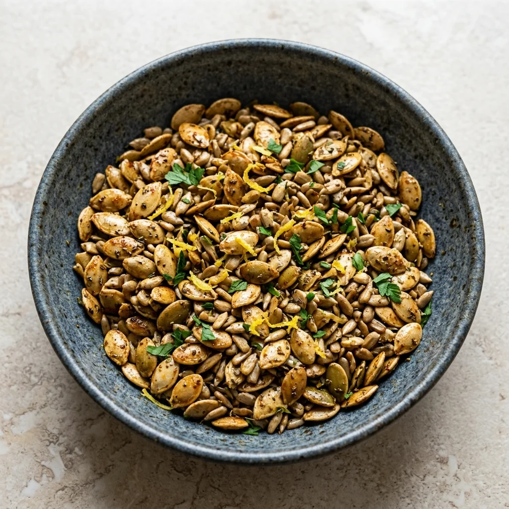 Mediterranean Herb Roasted Seeds