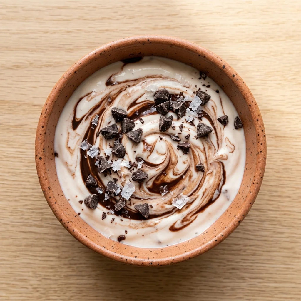 Sweet-Salty Peppermint Cocoa Yogurt Cups