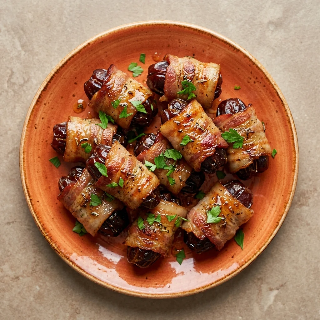 Pork Belly Wrapped Dates
