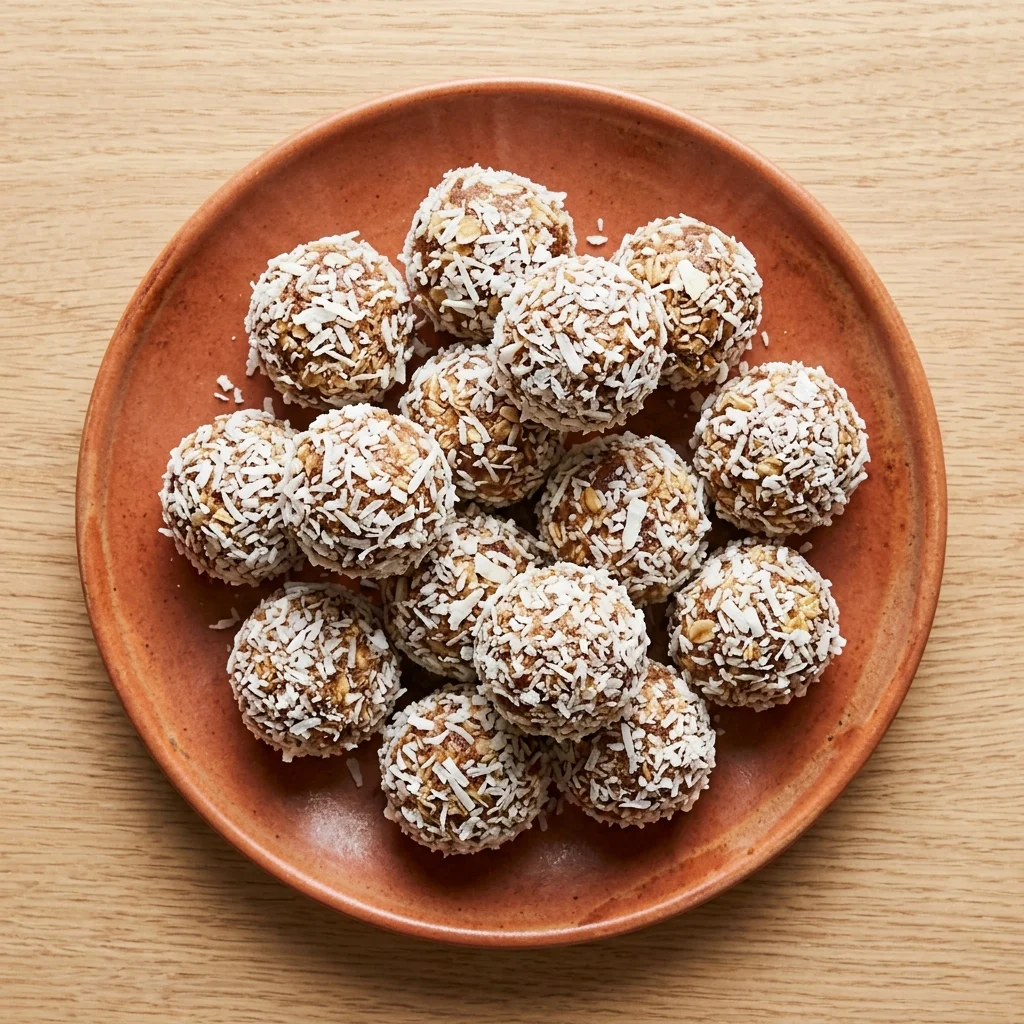 Coconut Date Balls