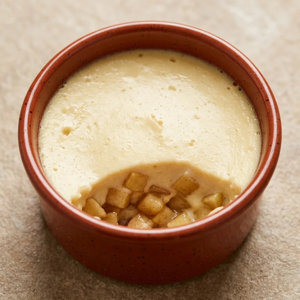 Vanilla Apple Custard Cups