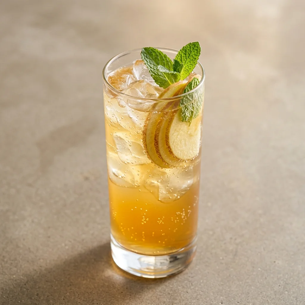 Ginger Apple Sparkling Cooler
