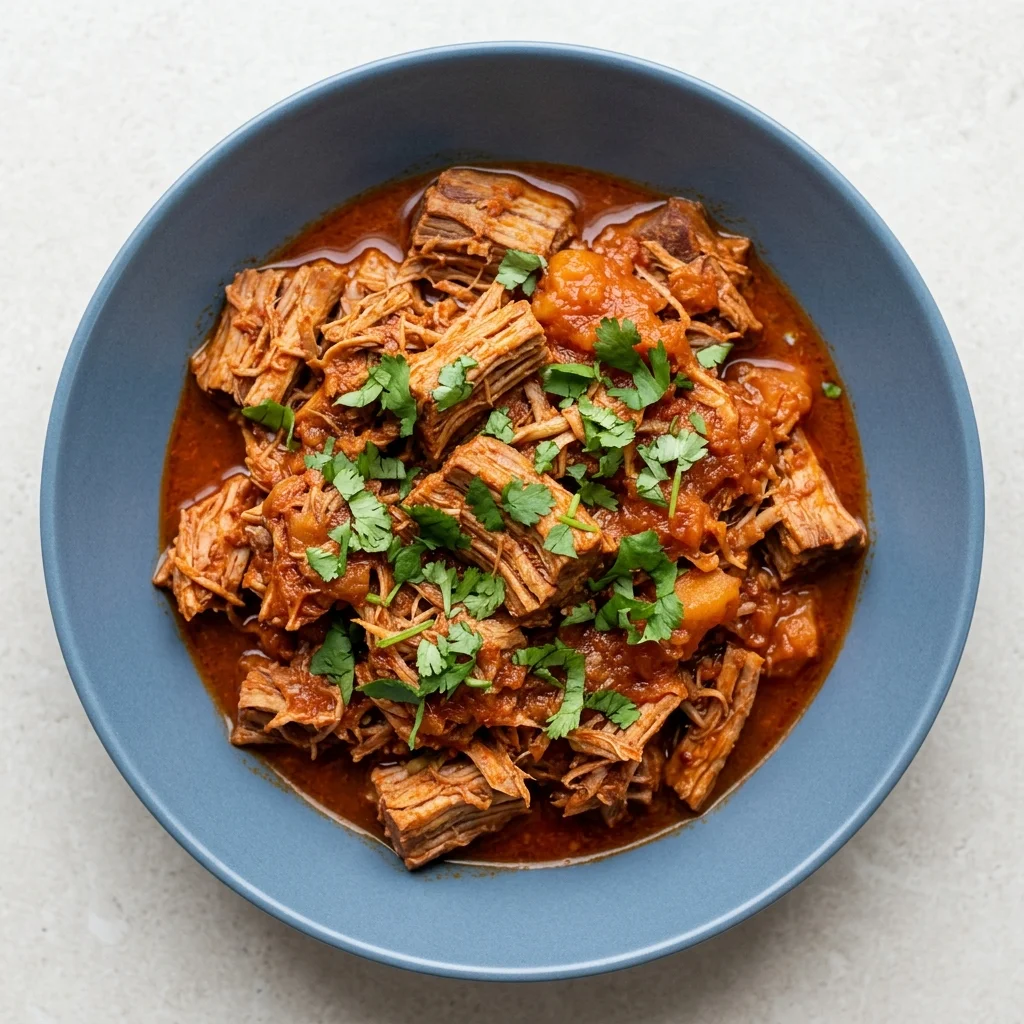 Annatto-Apple Braised Pork