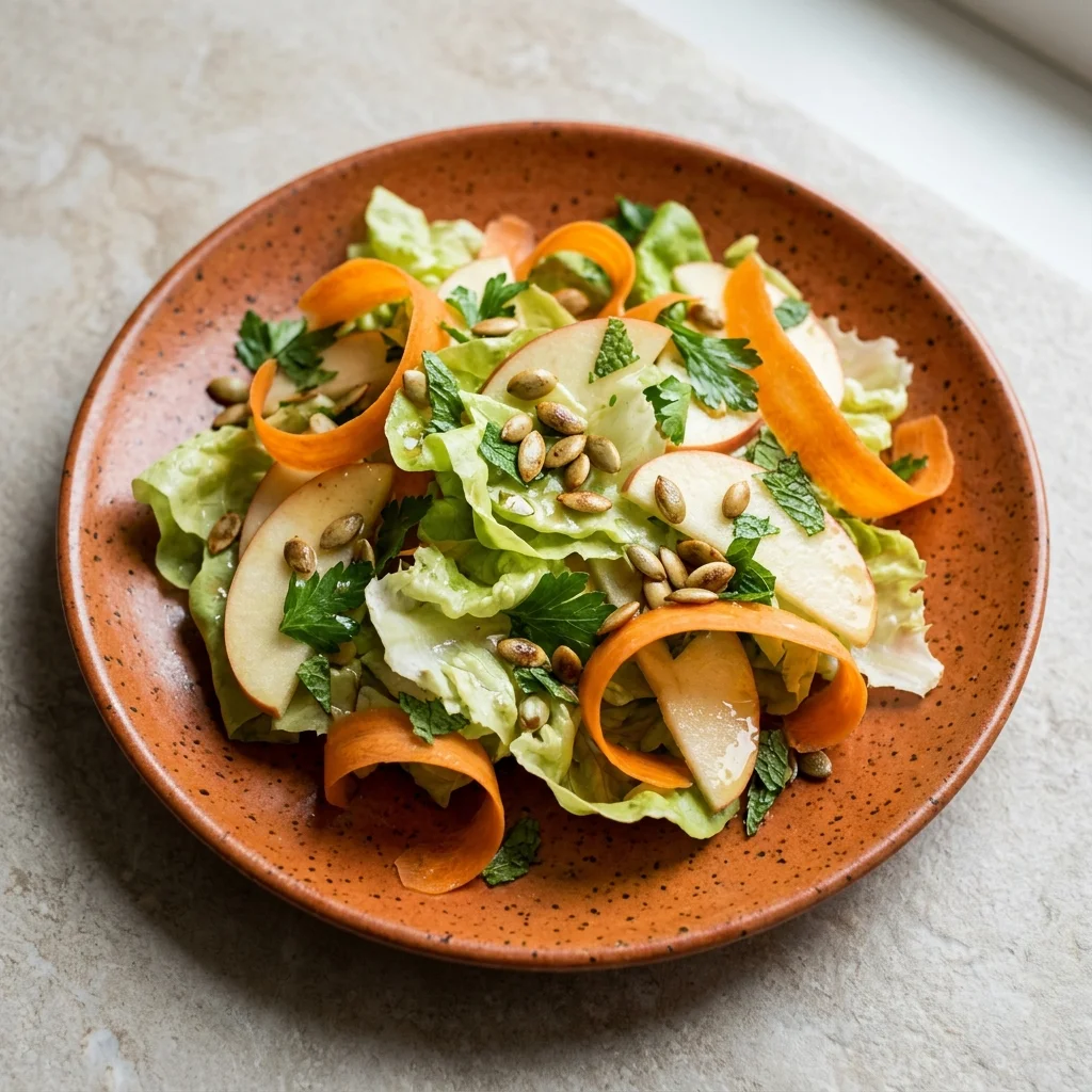 Apple & Bibb Salad with Cider Dressing