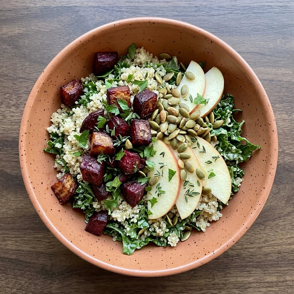 Roasted Beet & Quinoa Bowl