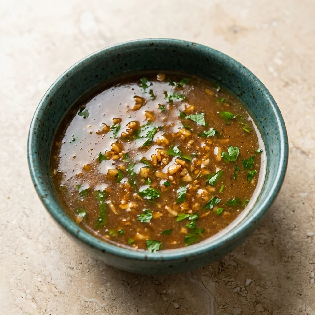 Garlic Parsley Maple Glaze