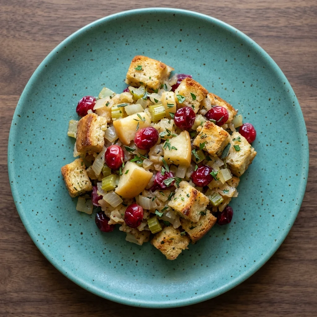 Apple and Cranberry Herb Stuffing