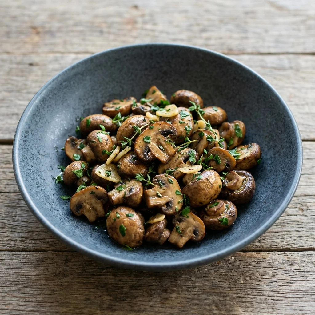 Garlic-Sautéed Mushrooms with Fresh Herbs
