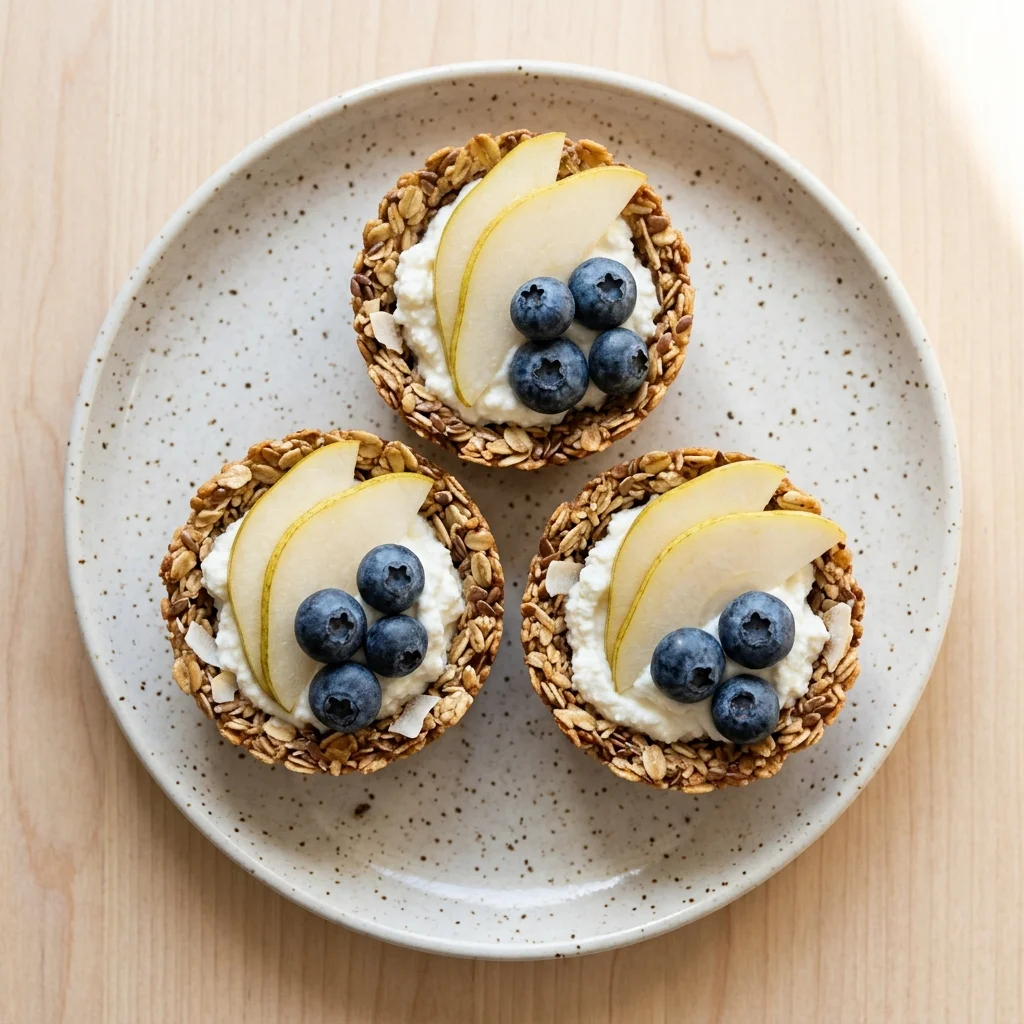 Vanilla Flax Granola Cups