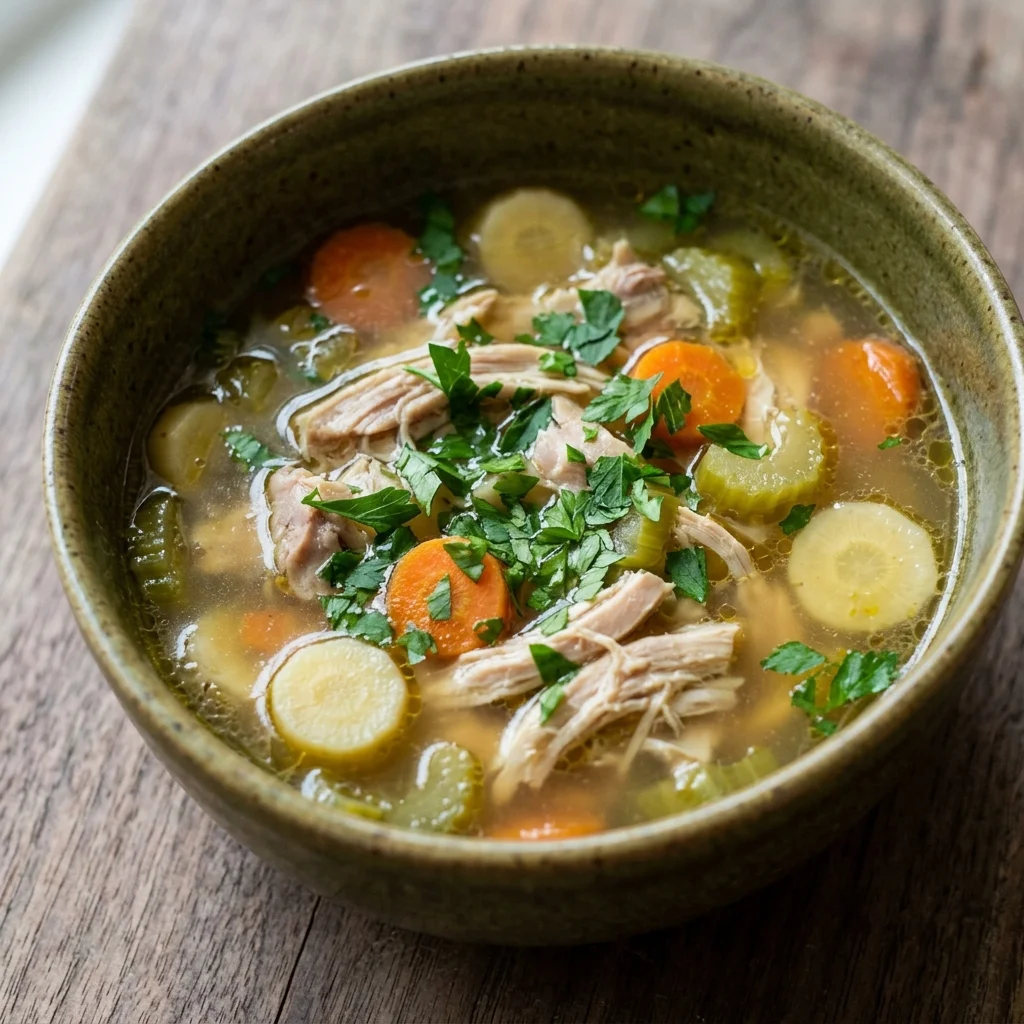Fresh Herb Chicken Soup
