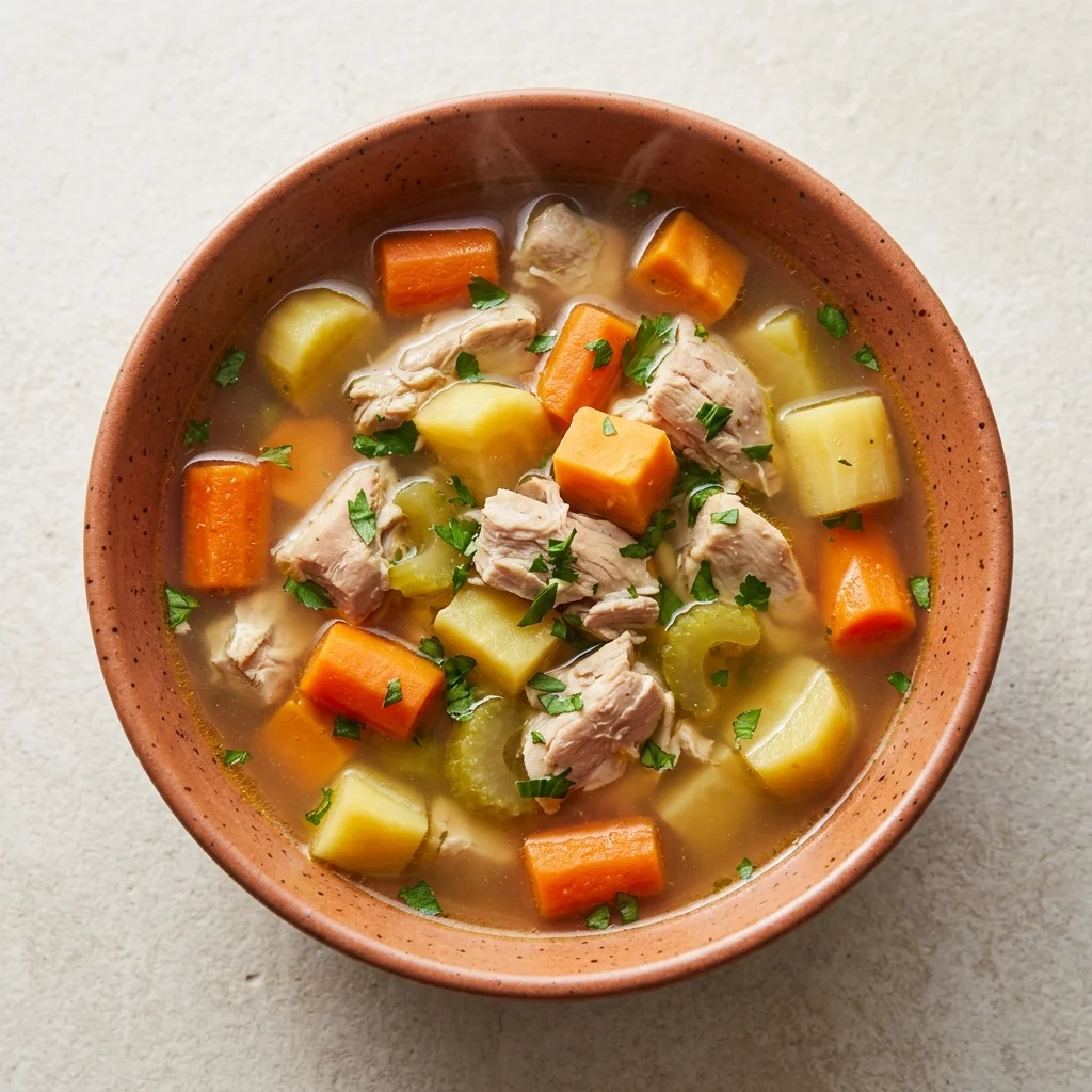 Healing Chicken & Root Vegetable Soup